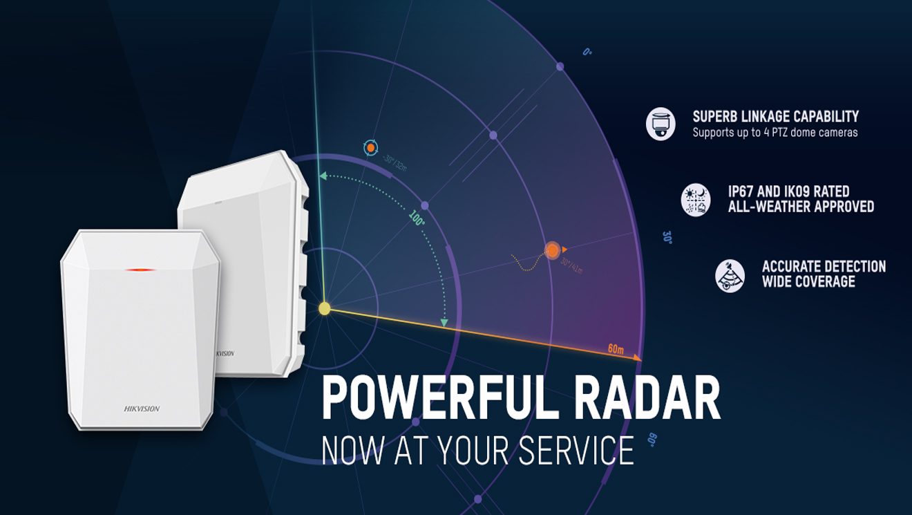 Hikvision lanza la solución Radar de Seguridad para la detección ultra precisa de intrusiones bajo cualquier condición climática