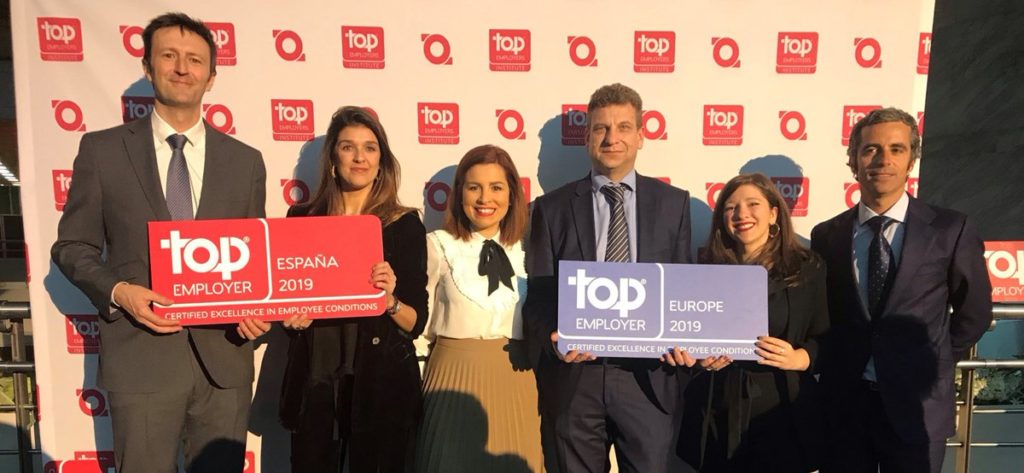 TAKEDA ES TOP EMPLOYER 2019 POR CUARTO AÑO CONSECUTIVO