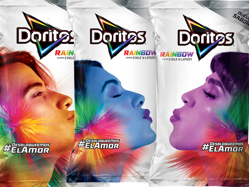 DORITOS® presenta la cuarta edición de DORITOS® Rainbow y nos invita a que juntos #DesbloqueemosElAmor