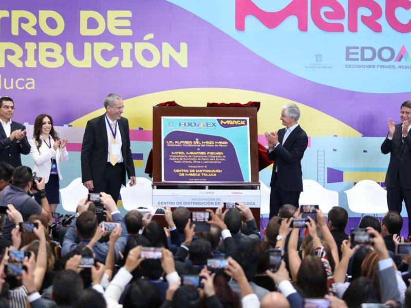 Inaugura Merck nuevo centro de distribución de última generación en el Estado de México