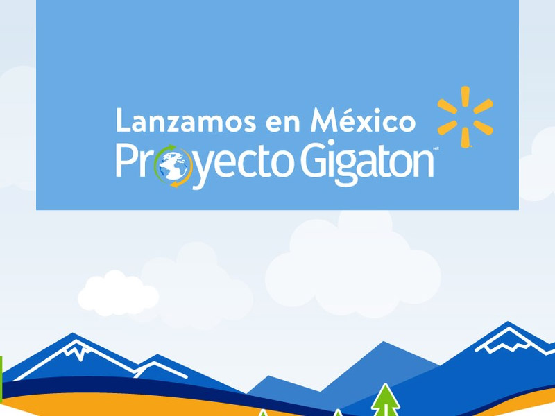 Lanza Walmart de México y Centroamérica proyecto Gigatón en México