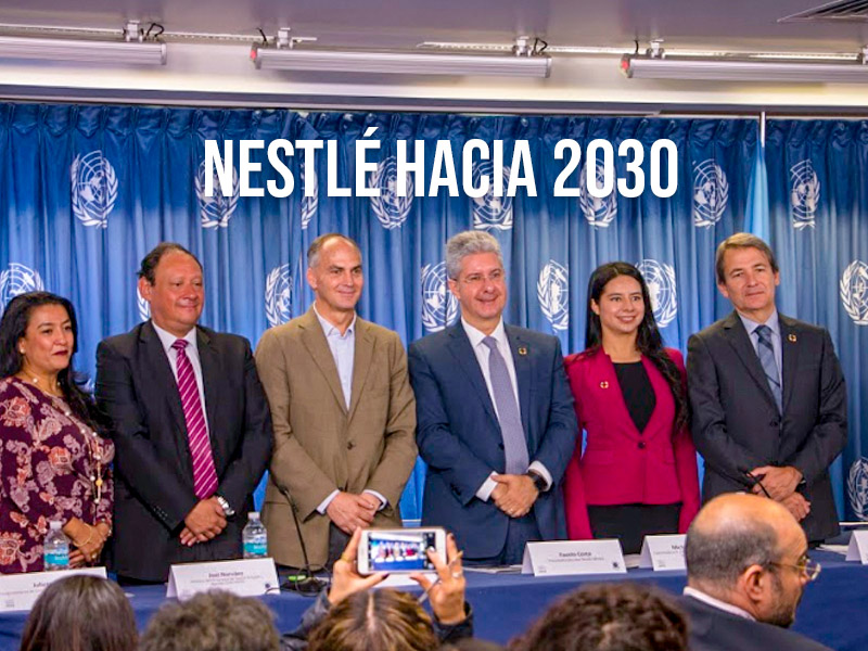 Nestlé avanza en el cumplimiento de objetivos de sostenibilidad rumbo a la Agenda 2030