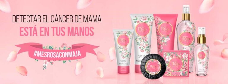 Maja se suma al mes de sensibilización del Cáncer de Mama con campaña ...